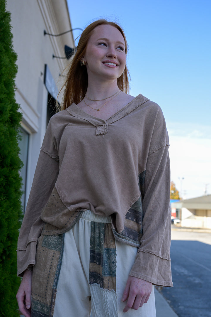 Patchwork Nomad Top