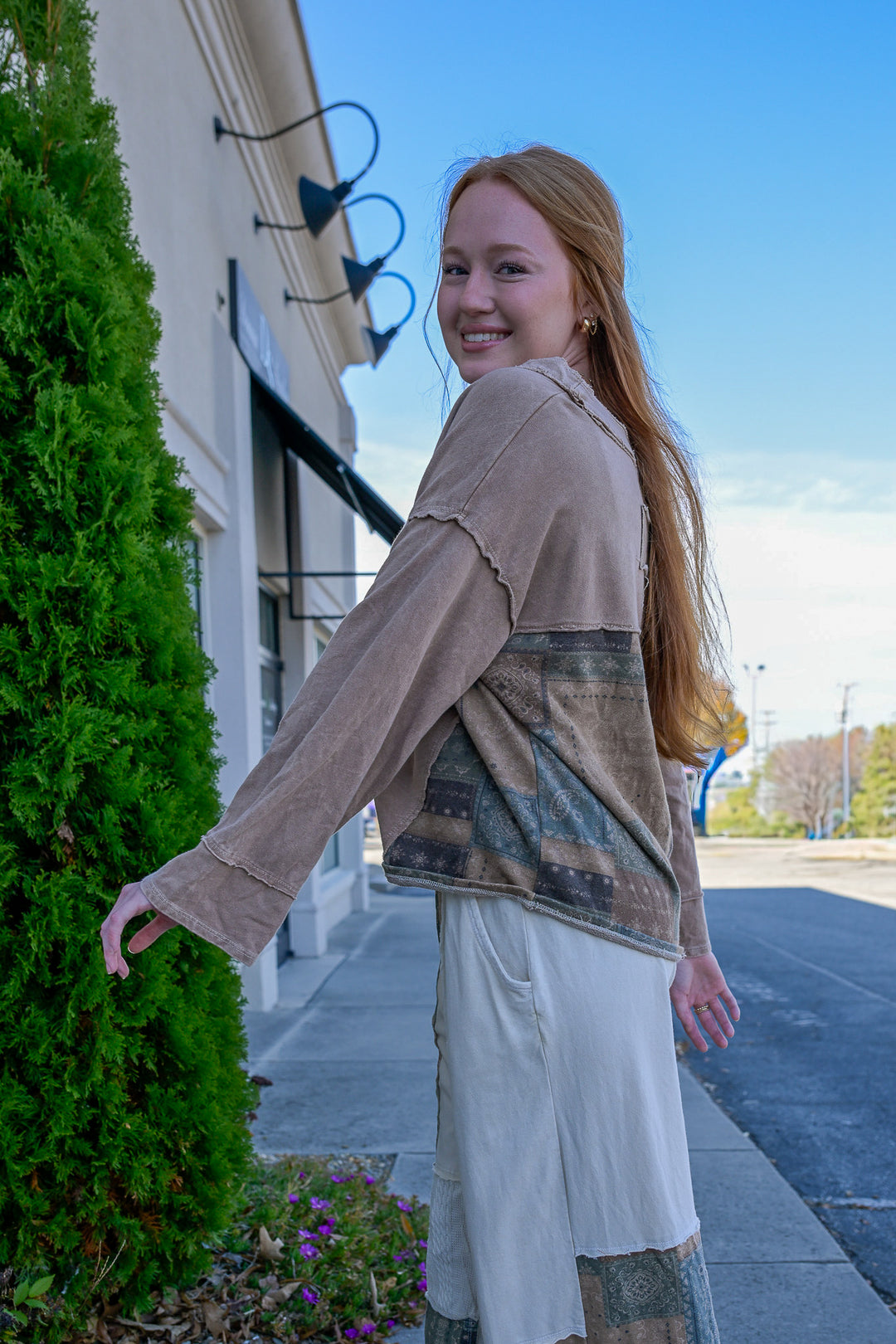 Patchwork Nomad Top