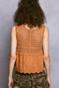 Boho Crochet Ribbon Top