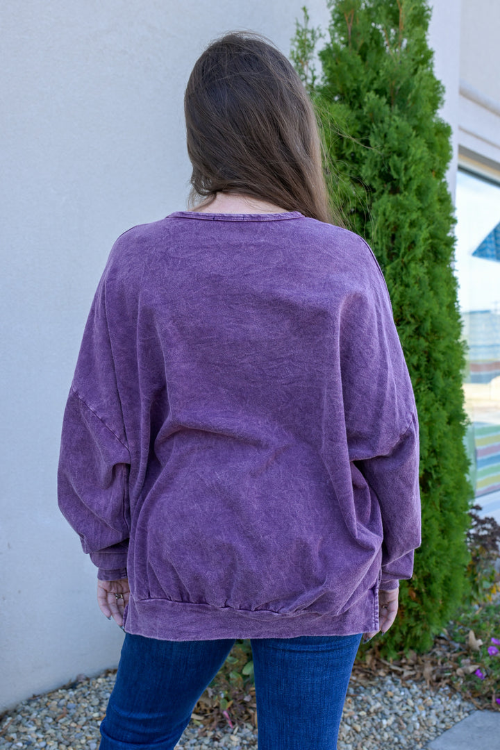 Free Spirit Washed Sweatshirt