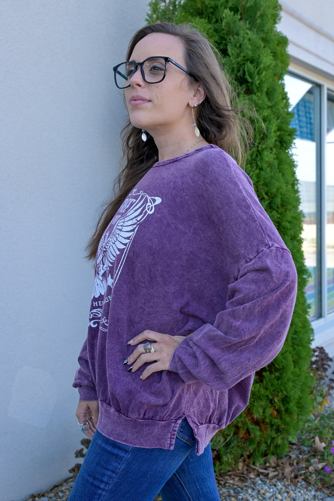 Free Spirit Washed Sweatshirt