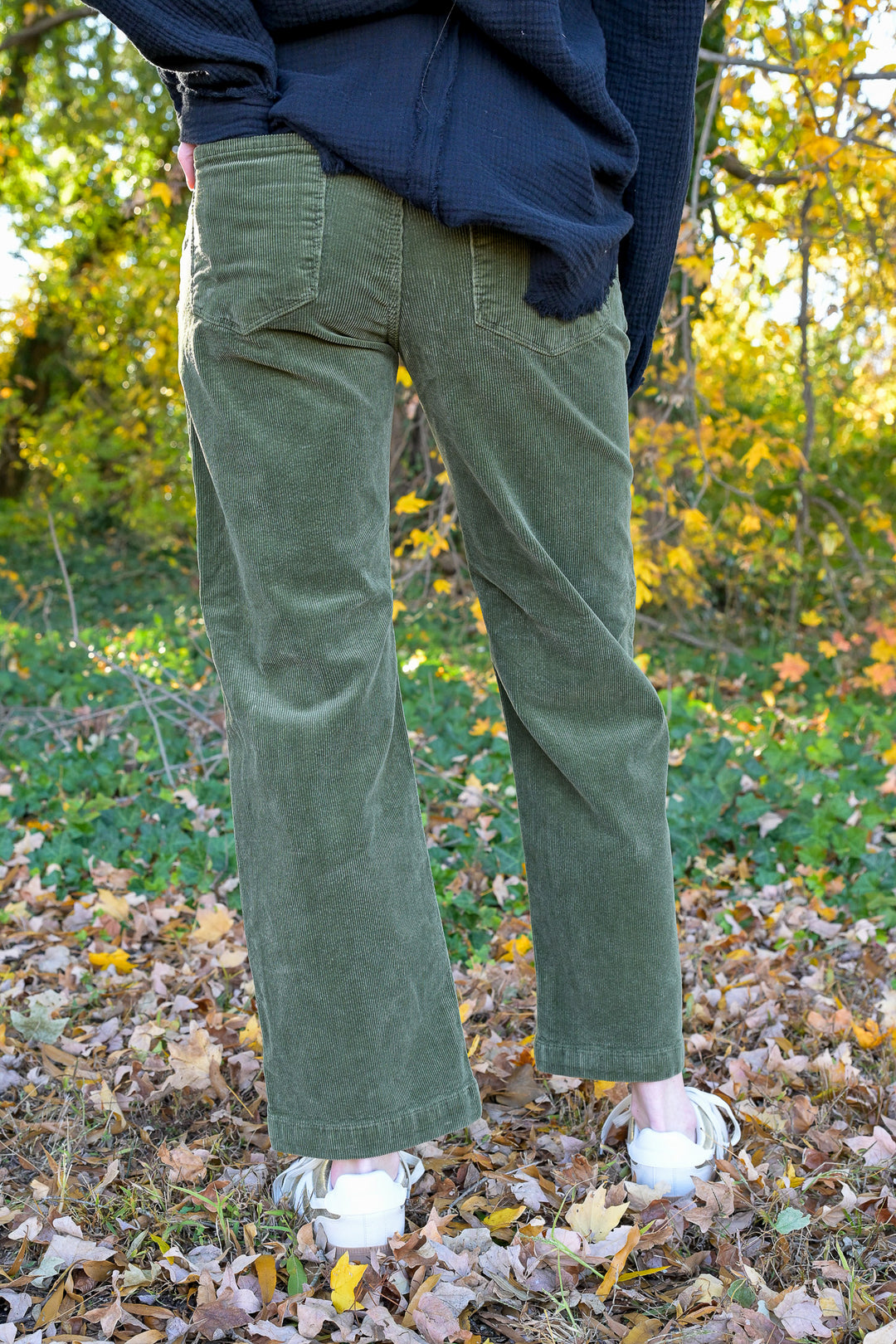 Risen Renew Tummy Control Cord Jeans