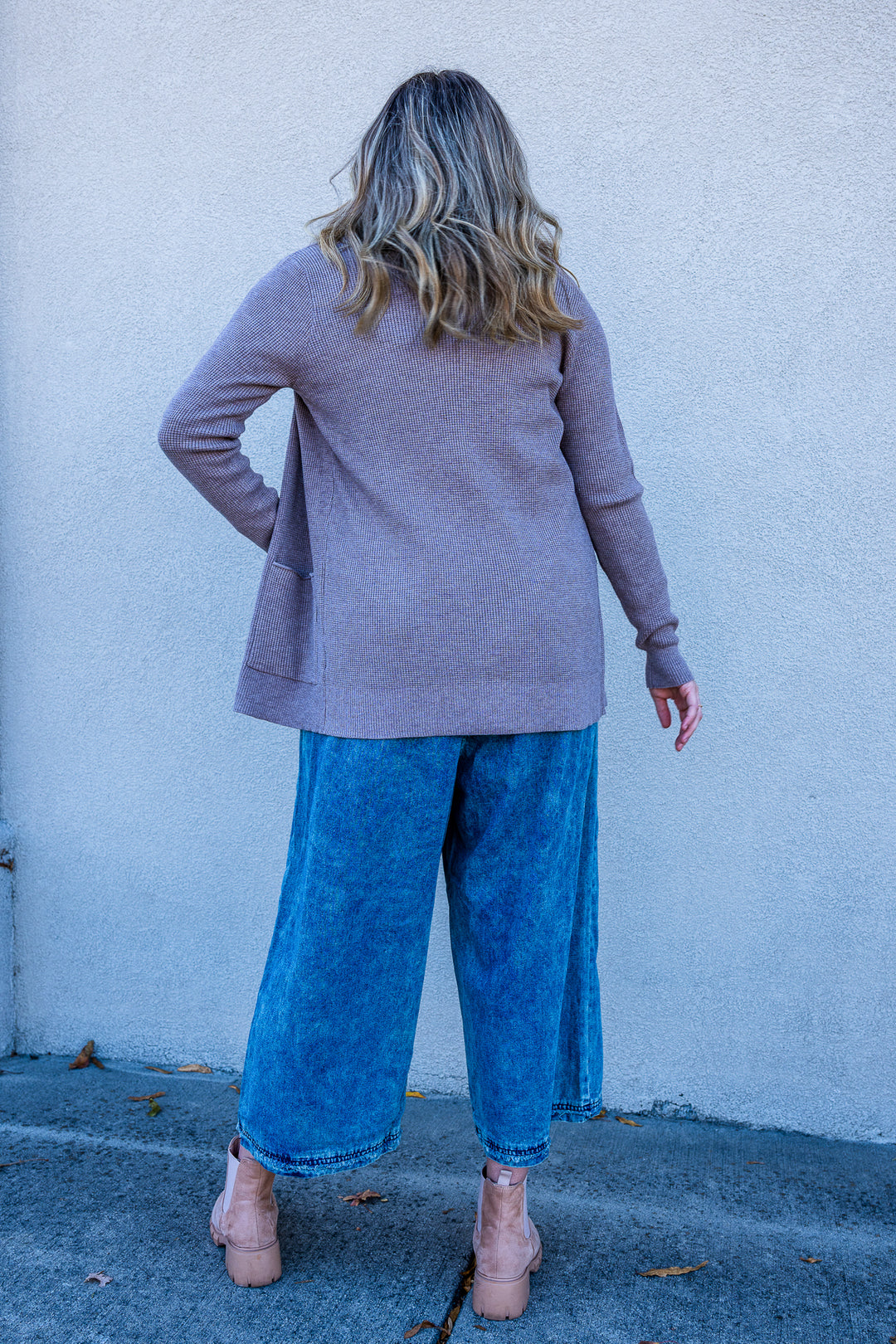 Easel Carefree Denim Overalls