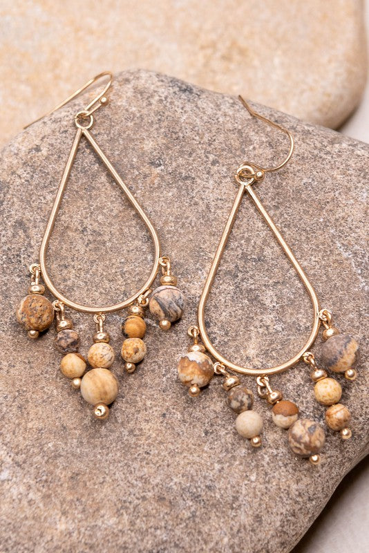 Alanna Earrings Brown