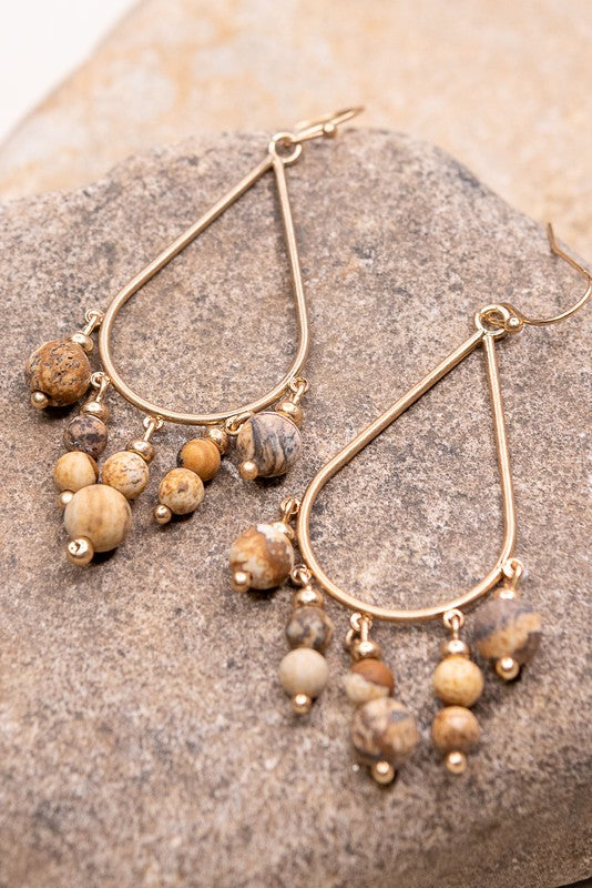 Alanna Earrings Brown