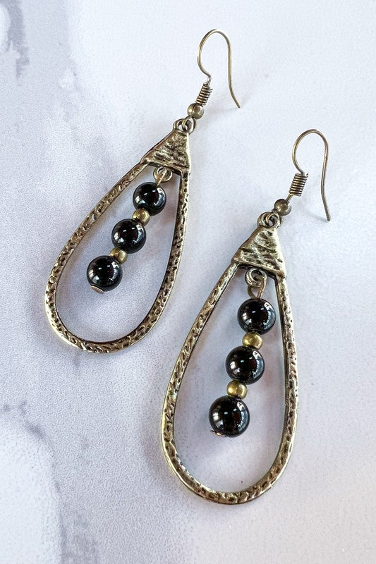 Sherri Black Earring