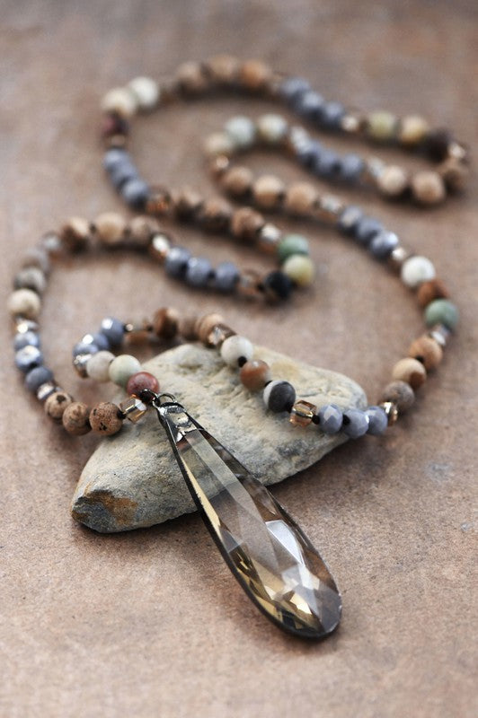 Blue Earth Harmony Necklace