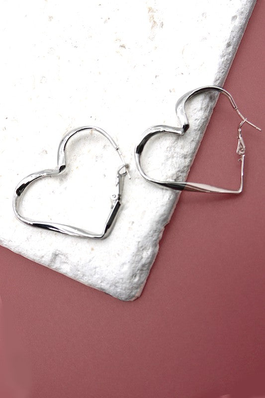 Twisted Heart Hoops