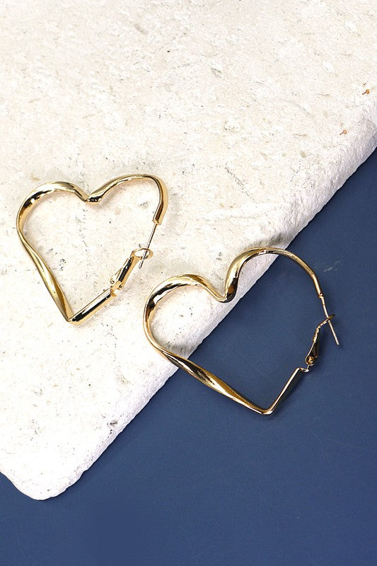 Twisted Heart Hoops