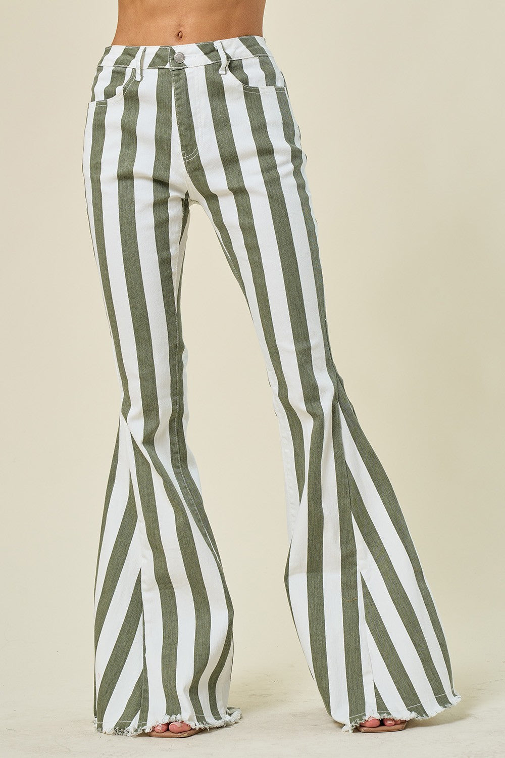Highline Stripe Flares