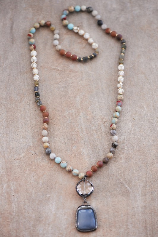 Agate & Jasper Harmony Necklace