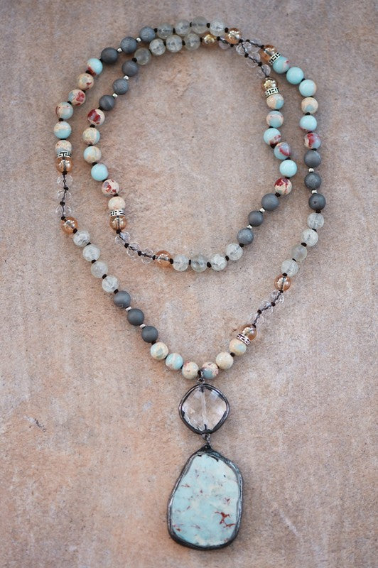 Desert Drift Stone Necklace