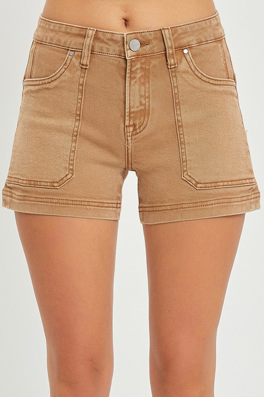 Risen Leia Patch Pockets Shorts