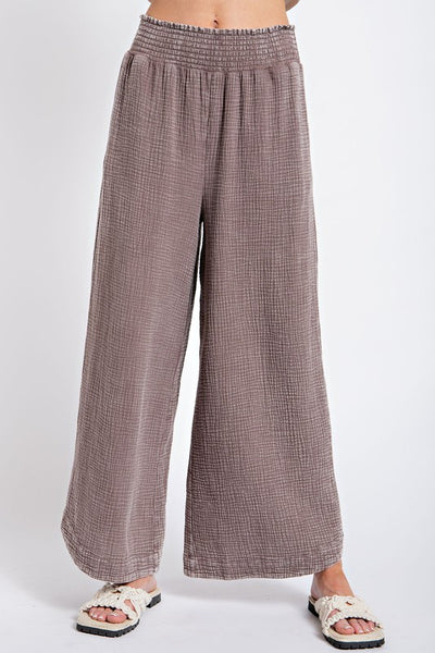Easel Cotton Gauze Pants