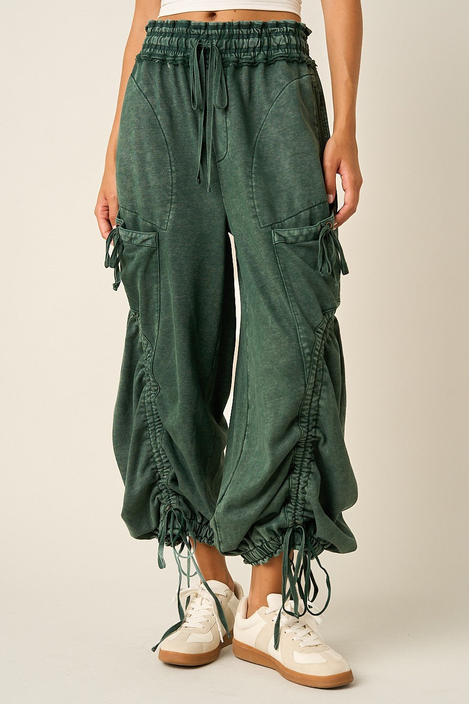 French Terry Boho Ballon Pants