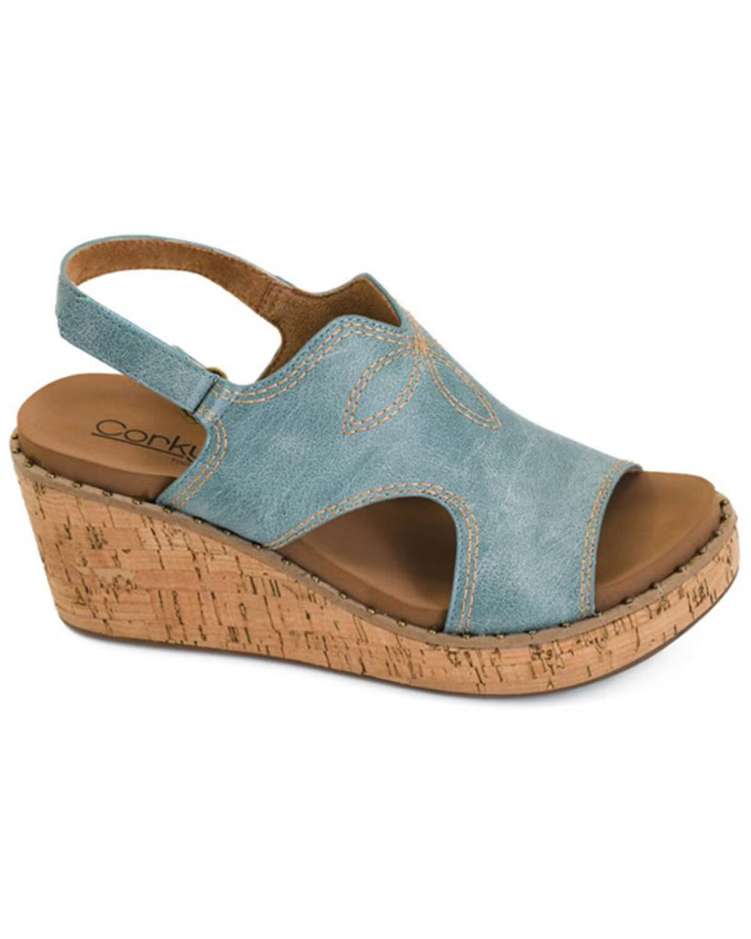 Corky's Turquoise Darlin Wedges
