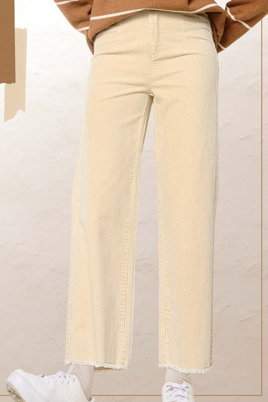 Mineral Washed Corduroy Pants