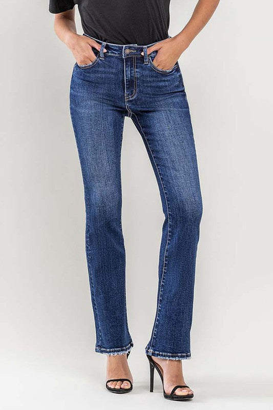 Vervet High-Rise Bootcut Jeans