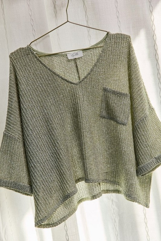 Sage Breeze Phoenix Top