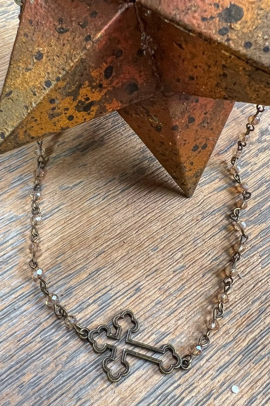 Bronze Faith Boho Necklace