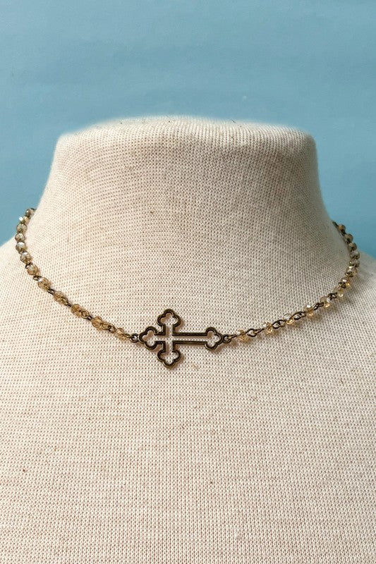 Bronze Faith Boho Necklace