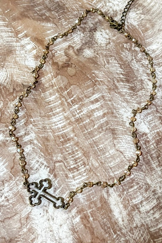 Bronze Faith Boho Necklace