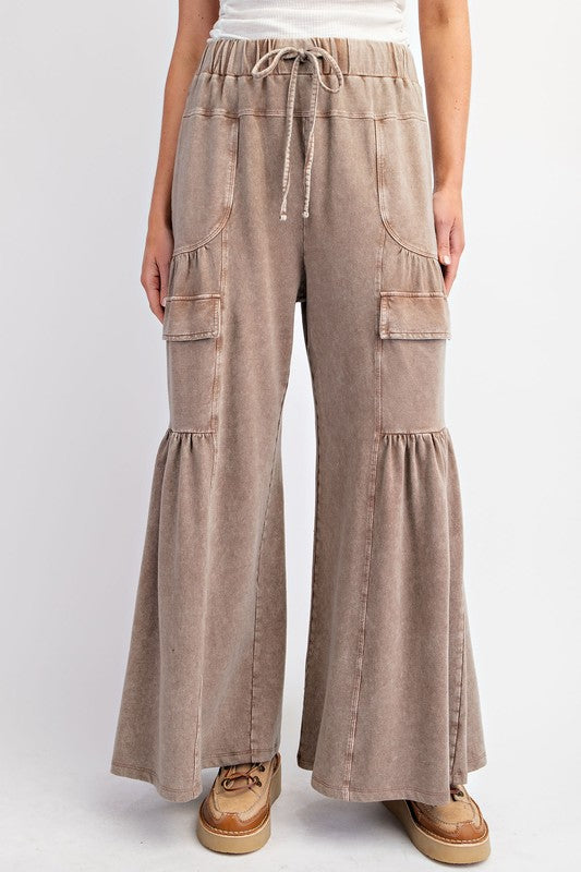 Mineral Washed Terry Pants