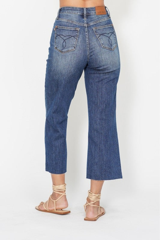 Judy Blue High Rise Cropped Jeans