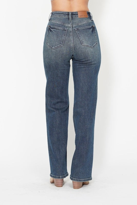 Judy Blue Western Seam Straight Jean