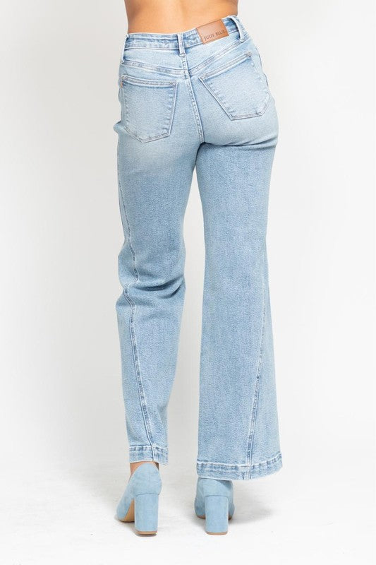 Judy Blue Retro Wide Leg Jean