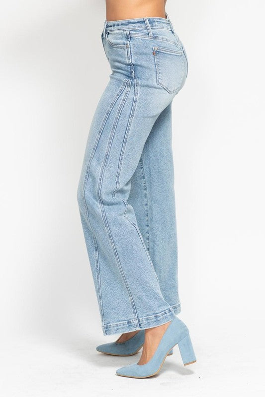 Judy Blue Retro Wide Leg Jean