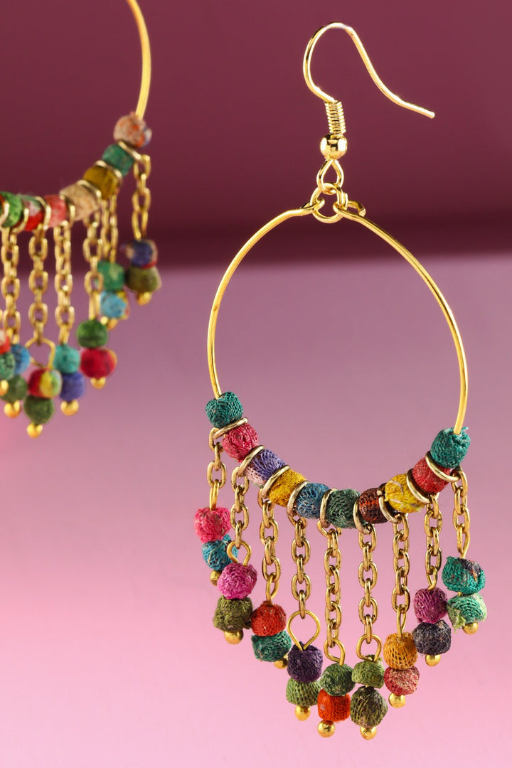 Viva Beaded Boho Earrings