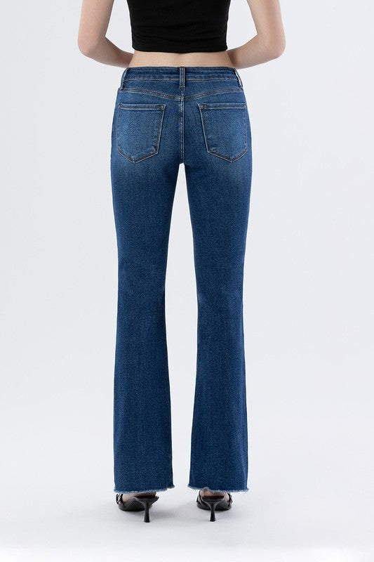 Vervet Effortless Mid-rise Bootcut Jeans