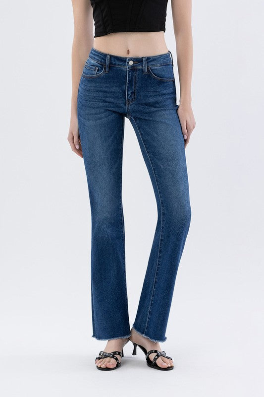 Vervet Effortless Mid-rise Bootcut Jeans