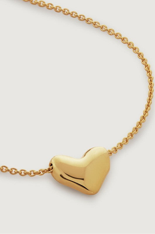 Puff Heart Necklace