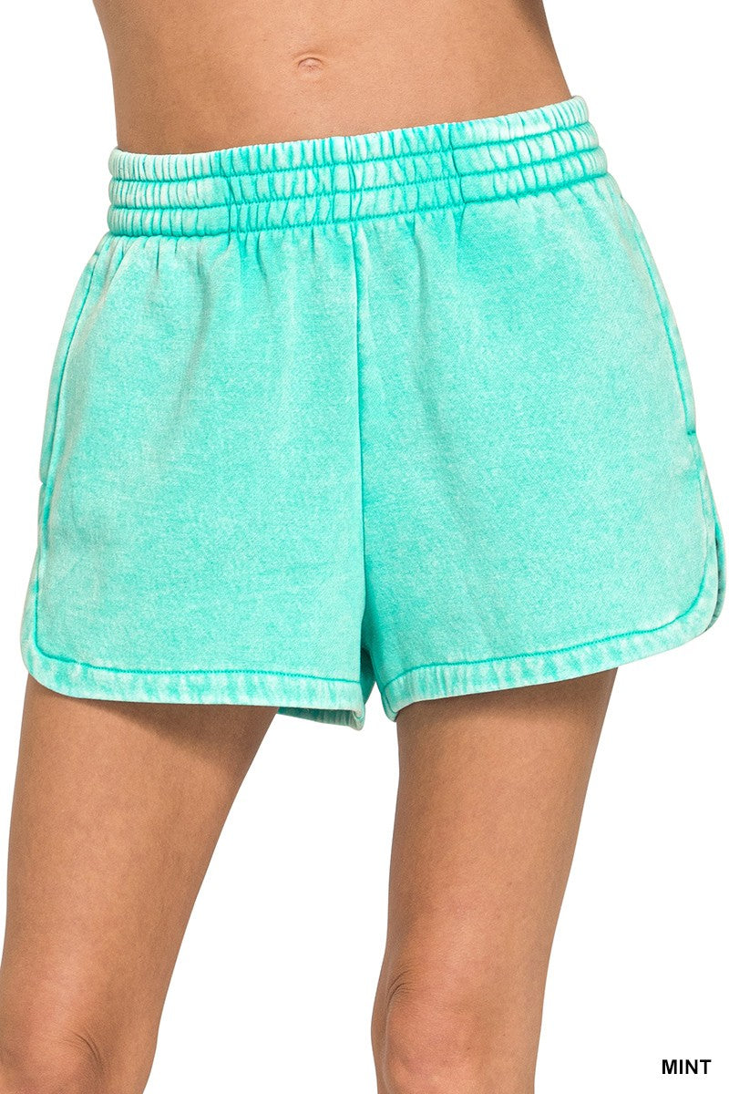 Sunny Days Washed Dolphin Shorts