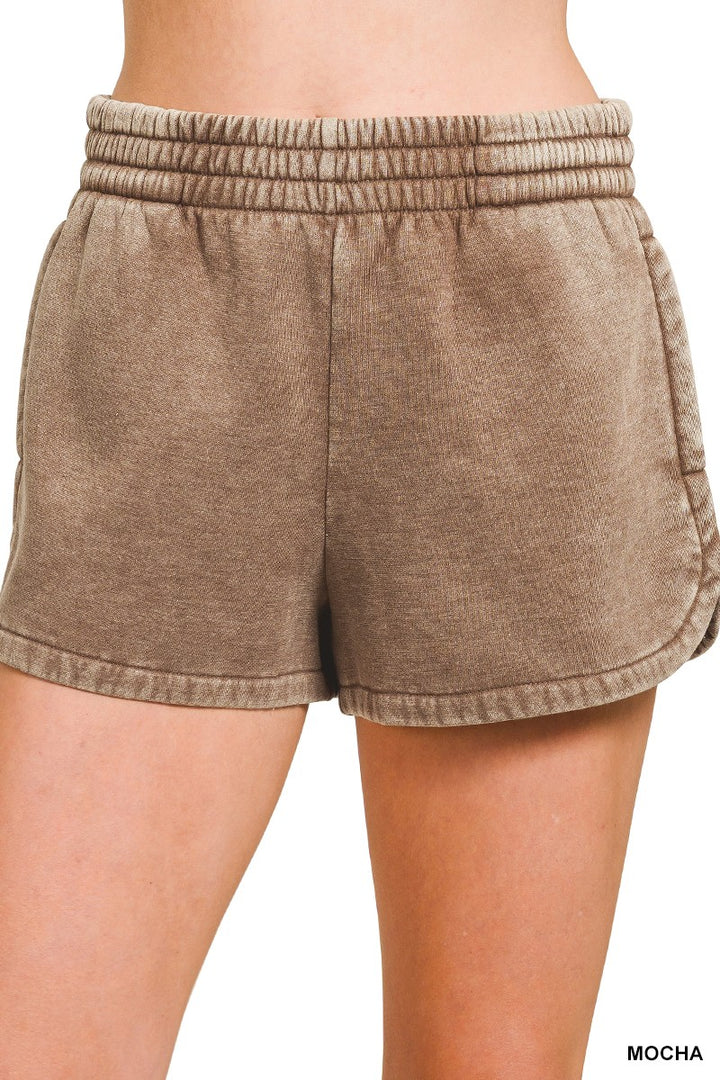 Sunny Days Washed Dolphin Shorts