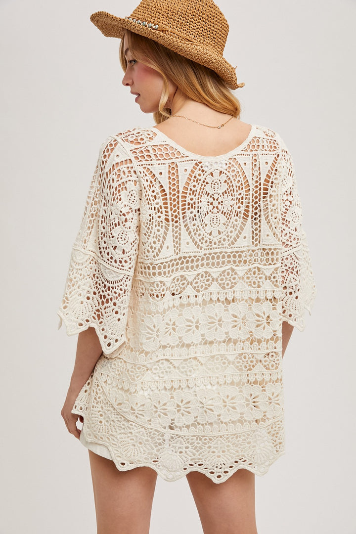 Bluivy Crochet Layering Top