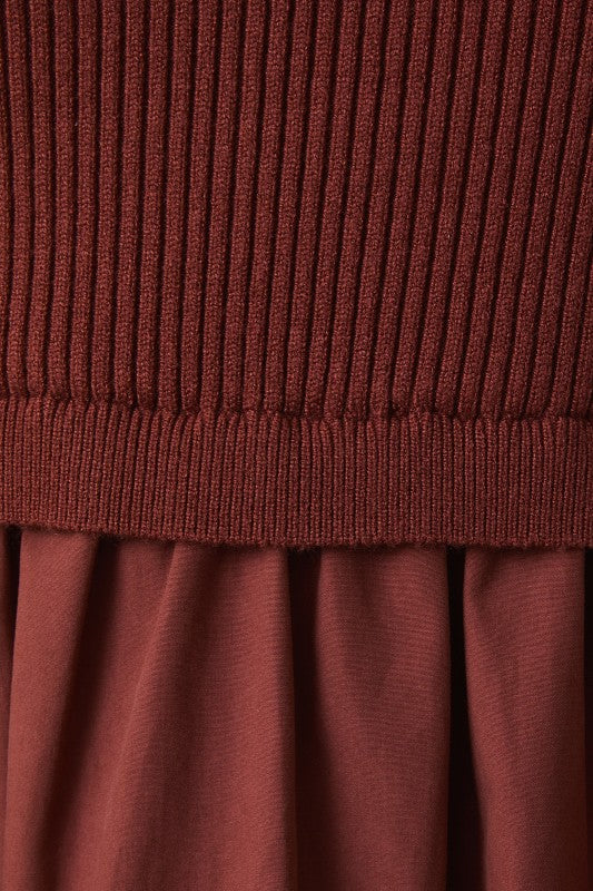 Amber Skies Midi Dress