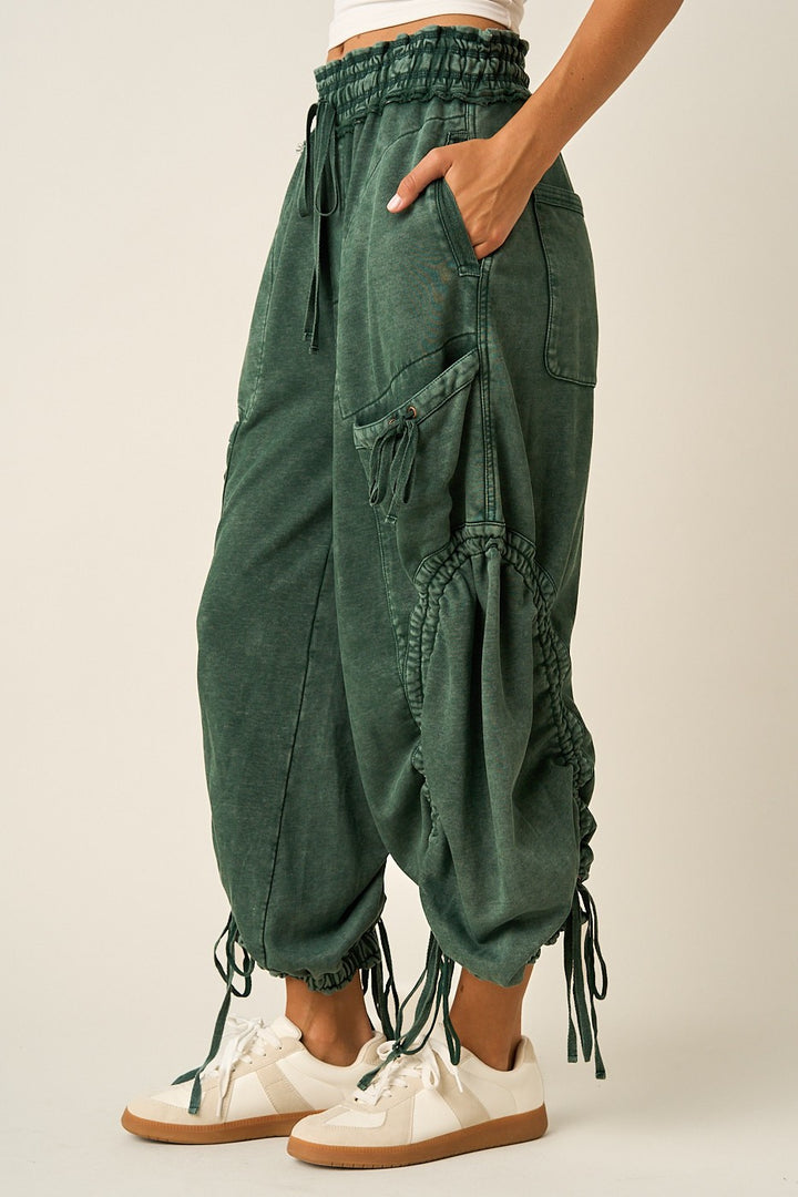 French Terry Boho Ballon Pants