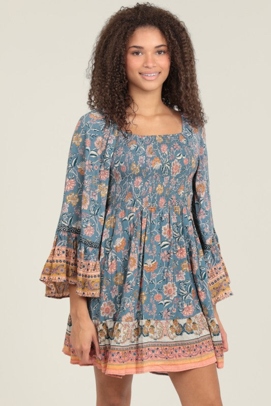 Bluebird Boho Dress