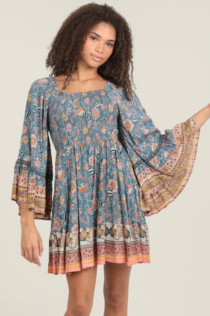 Bluebird Boho Dress