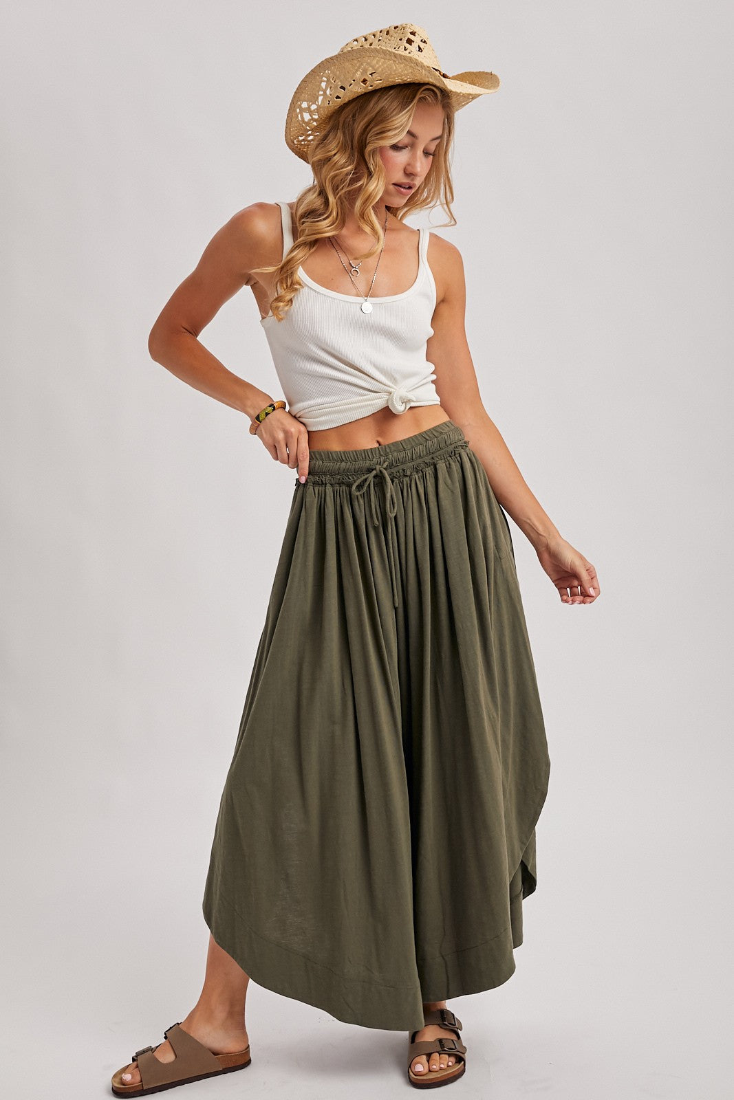 Bohemian Wide Leg Pants