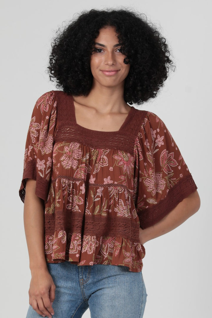 Lace Boho Blouse