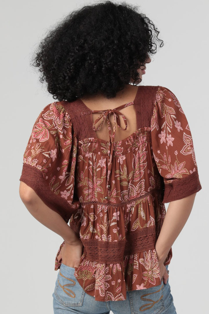 Lace Boho Blouse
