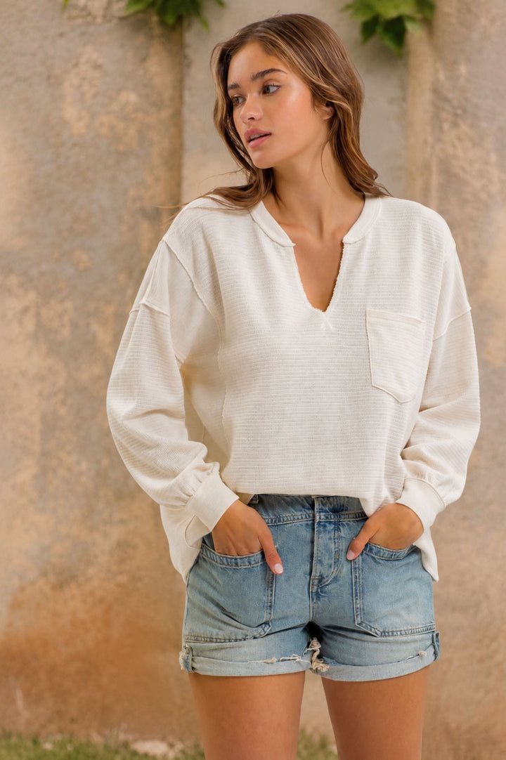 Carefree Days Knit Top