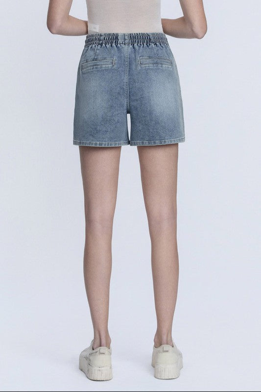 Vervet Pull-On Comfort Denim Shorts