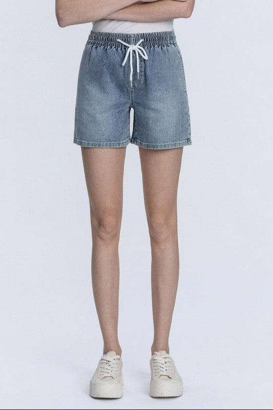 Vervet Pull-On Comfort Denim Shorts