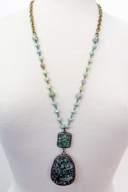 Darby Desert Sky Turquoise Necklace