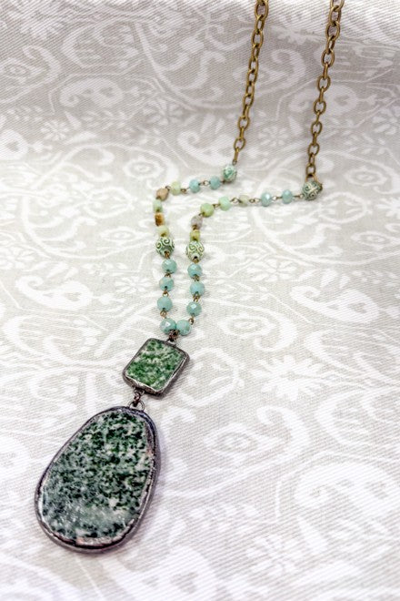 Darby Desert Sky Turquoise Necklace